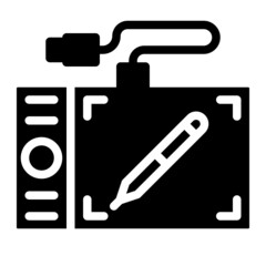 tablet glyph icon