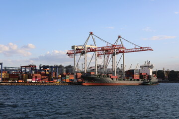 container cargo freight ship