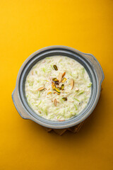 Lauki kheer or bottle gourd porridge or doodhi payasam
