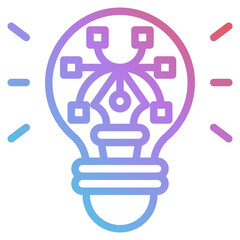 idea gradient icon
