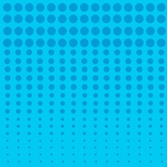 comic superhero halftone dot background template  on blue color. illustration background