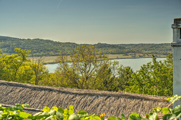 Tihany, Balaton Lake region, Hungary, HDR Image