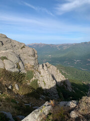 Rochers et montagnes GR20 Corse