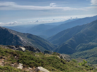 Paysage de montagne en Corse du Sud GR20