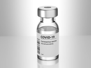 vials with covid-19 vaccine