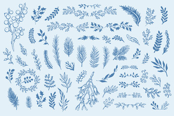 Vector Collection Hand Drawn design elements.