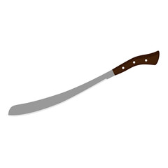 Machete vector isolated on white background