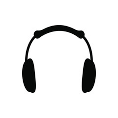 Headphone icon vector. earbuds illustration sign. music symbol. audio logo.