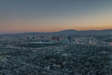 Photo sur Plexiglas Las Vegas Las Vegas by sunset