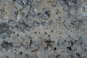 The texture of a stone wall, flooring, concrete destruction, metal corrosion and rusty antiquity, the basis of construction reinforcement and ceilings, paint chips