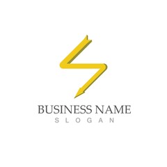 flash thunderbolt logo template