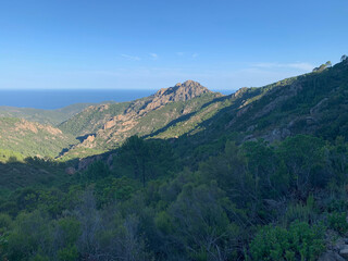 Fototapeta na wymiar Montagne Corse Conca GR20