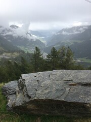 landscape in the mountains