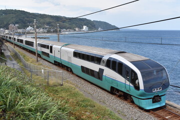 Naklejka premium スーパービュー踊り子 251系