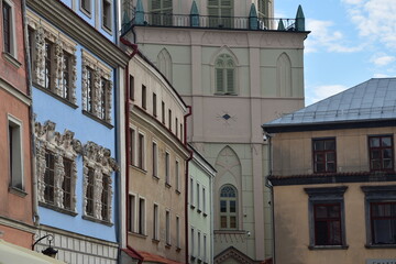 Naklejka premium Lublin Stare Miasto Wieża Trynitarskaa