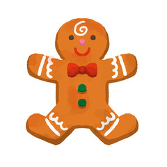 手描きっぽいかわいいクッキーマン