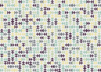 Abstract Geometric Pattern generative computational art illustration