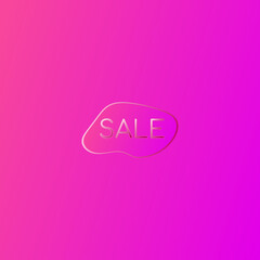 Signs, banners, on the topic of sales and related to it all, for stores and sites