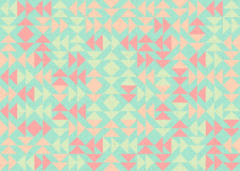 Abstract Geometric Pattern generative computational art illustration