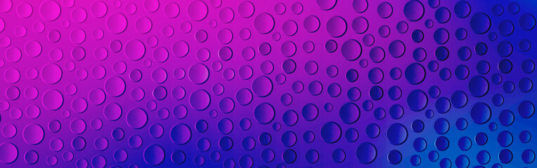 a circular design on a purple blue backdrop 