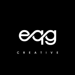 EQG Letter Initial Logo Design Template Vector Illustration