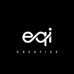 EQI Letter Initial Logo Design Template Vector Illustration