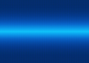 Blue grid line and glowing light technology abstract innovation concept vector background