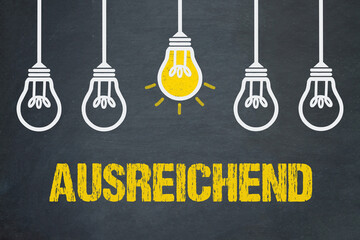 ausreichend