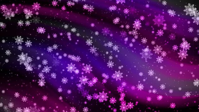 Christmas snowflakes holiday  gradient  background.