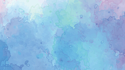 blue Structures made in manual on a paper paints Colorful gradient mosaic backdrop. Geometric triangular background, vector