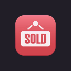 Sold Sign - Sticker