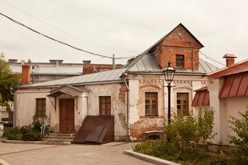 old house in the town