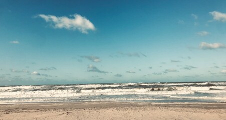 beach and sea