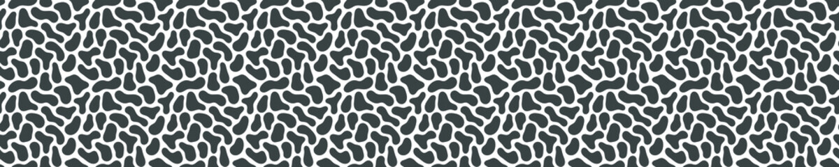 Cow skin vector seamless pattern. Abstract skin texture.