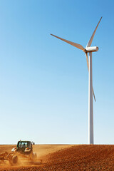 windmill in a rural setting