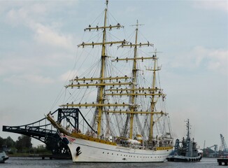 Segelschiff Mircea in Wilhelmshaven