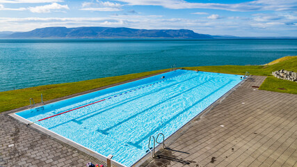 Iceland-Hofsós-Hofsós Sundlaug