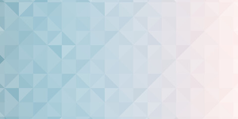 Abstract blue low-polygons generative background, illustration. Triangular pixelation.