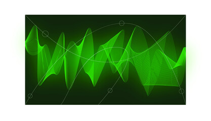 Abstract vector smooth color wave. Blue flow curve motion illustration. Smoke design. Vector lines.