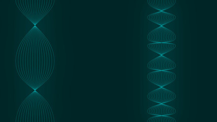 Abstract vector smooth color wave. Blue flow curve motion illustration. Smoke design. Vector lines.