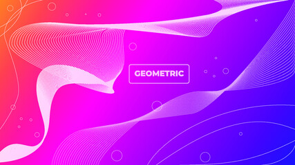 Abstract vector smooth color wave. Blue flow curve motion illustration. Smoke design. Vector lines.
