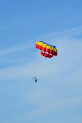 Parachute ascensionnel sur le lac de Carcans - Maubuisson - Gironde