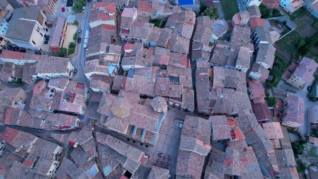 Town of Beceite in the Region of Matarra&ntilde;a. Teruel. Aragon. Spain. Europe