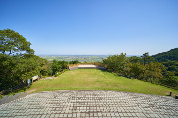 岐阜県　月見の森にある月見広場