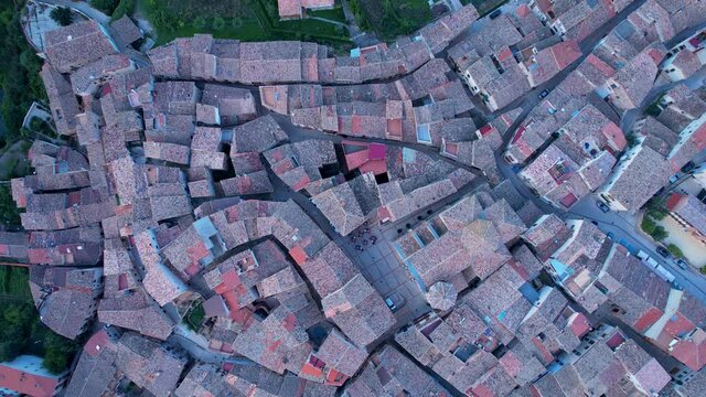 Town of Beceite in the Region of Matarra&ntilde;a. Teruel. Aragon. Spain. Europe