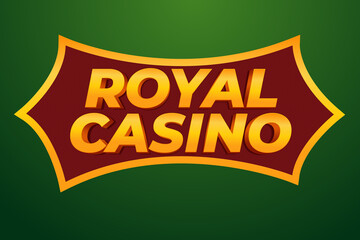 Royal casino 3d editable text effect