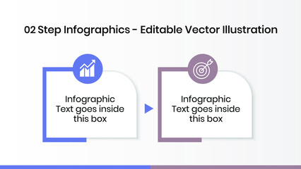 7 Steps Infographics Design Template - Graph, Pie chart, workflow layout, squire diagram, brochure, report, presentation, web design. Editable Vector illustration