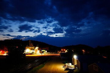 Fototapeta premium Views of Whitewood, South Dakota