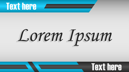 Geometric vector background with text