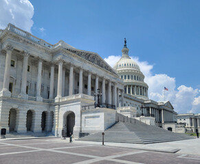 The United States Capitol Building in Washington DC, USA